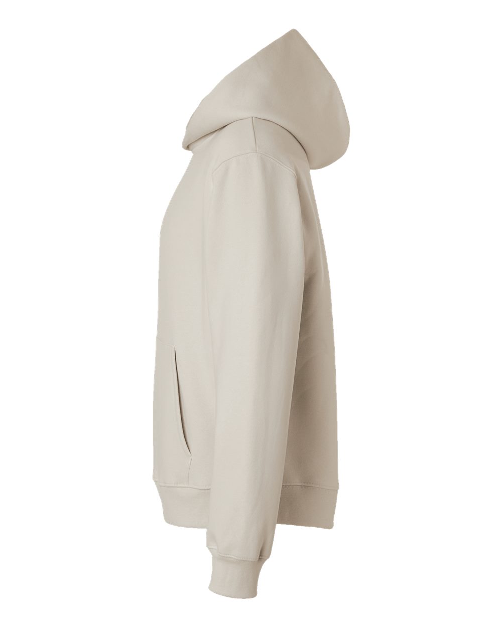 Left View of Dust 10 oz. Heavyweight Hoodie - 4719