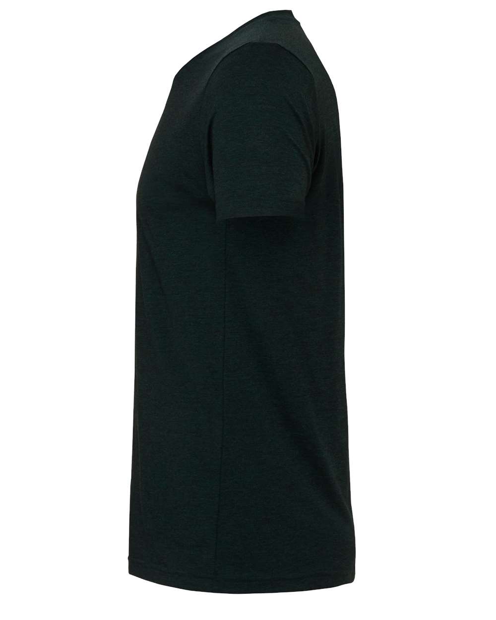 Left View of Emerald Triblend Triblend Tee - 3413