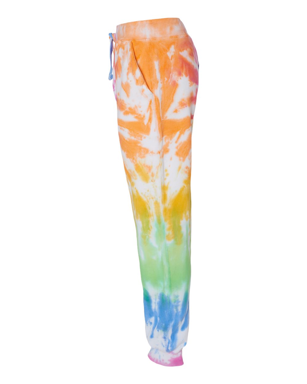 Left View of Eternity Tie-Dyed Joggers - 8999