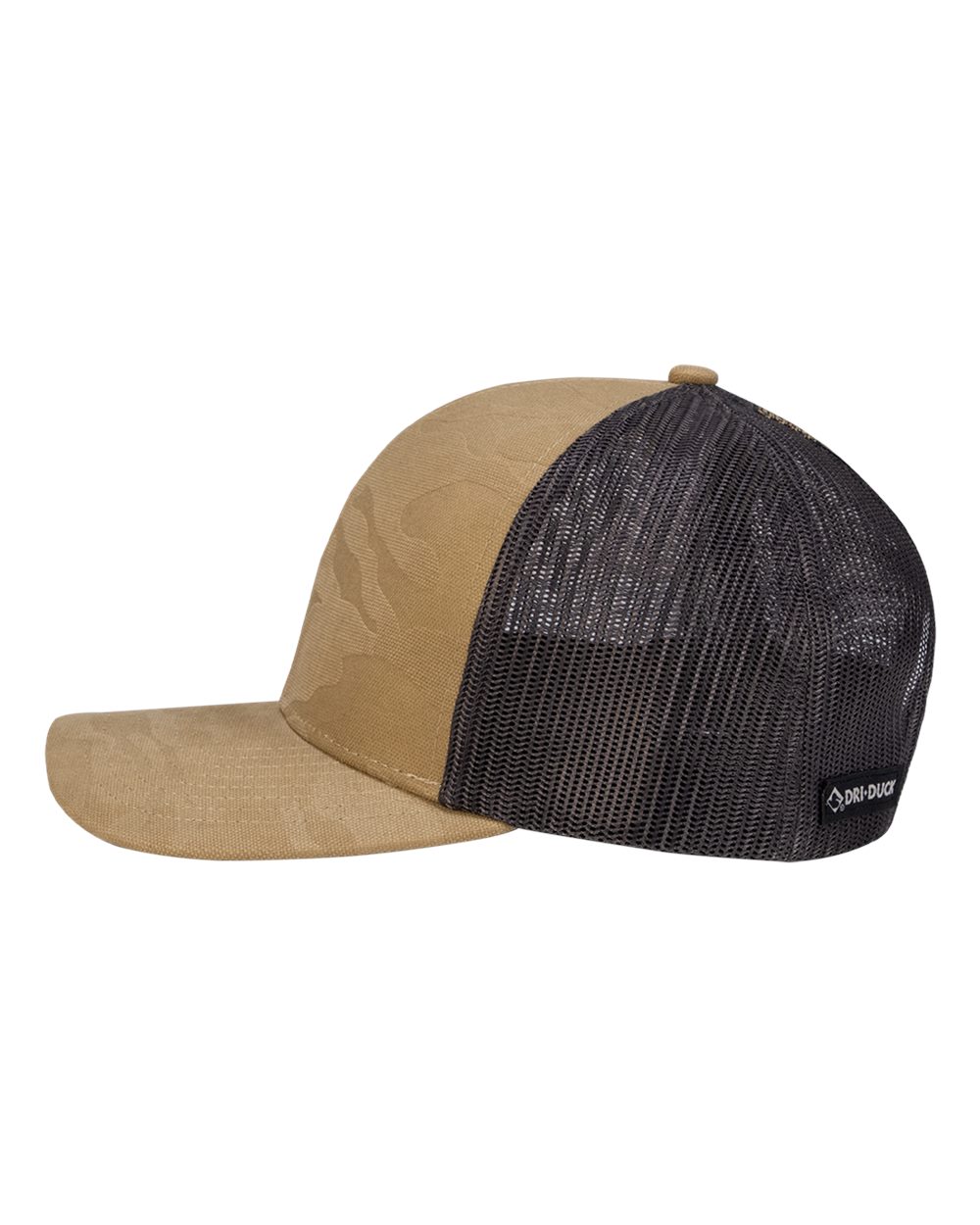 Left View of Field Khaki Honor Flag Cap - 3372