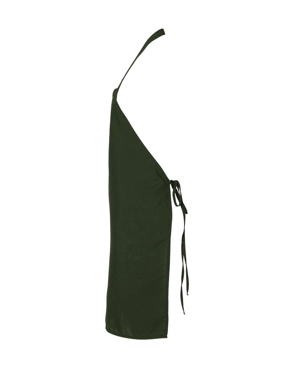 Left View of Forest Bib Apron - Q4010
