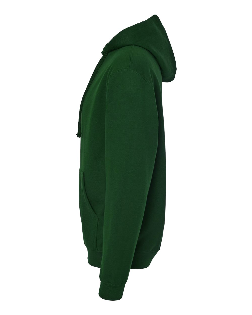 Left View of Forest Fleece Hooded Sweatshirt - 320