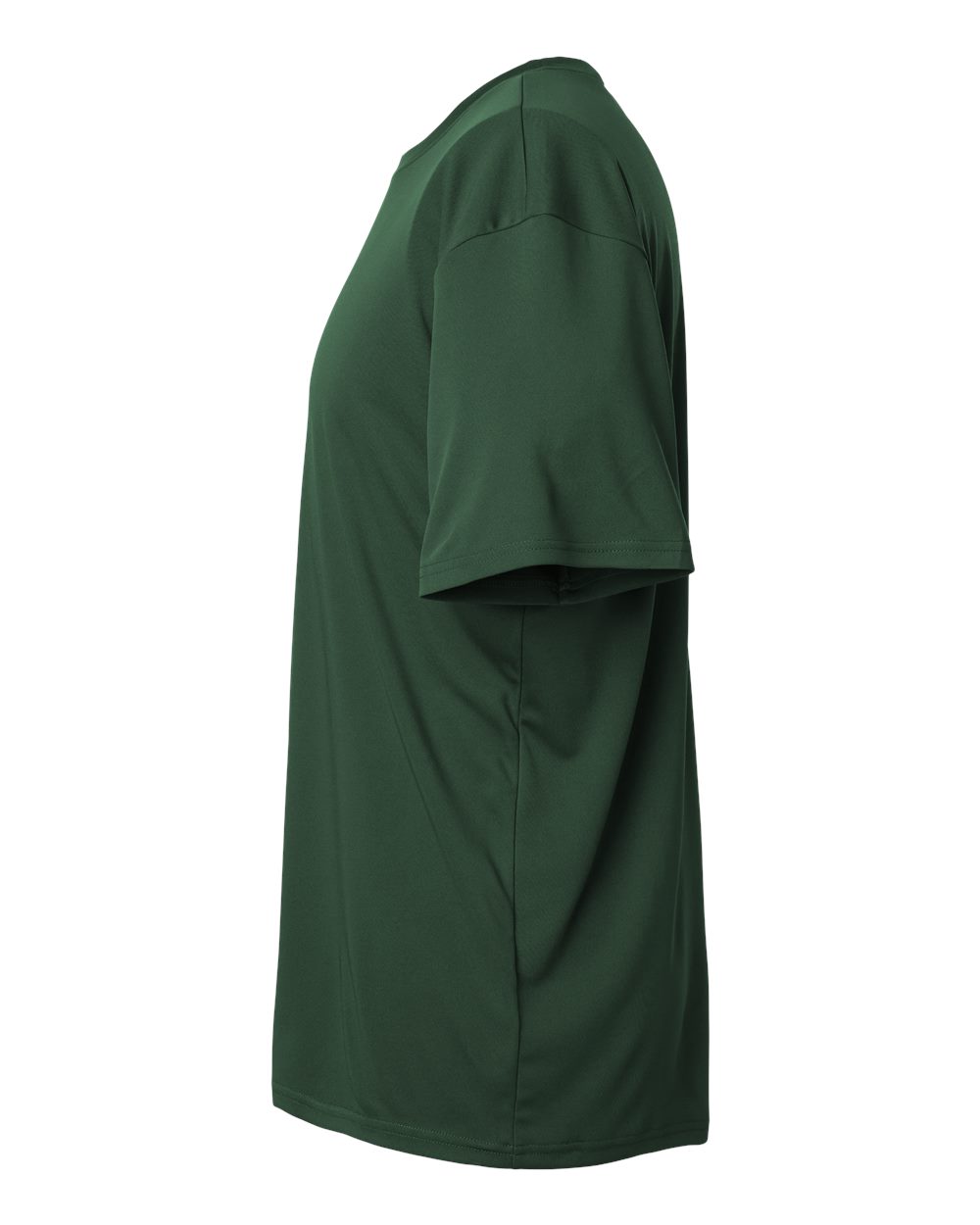 Left View of Forest Green Pro-Lock Performance T-Shirt - 48000