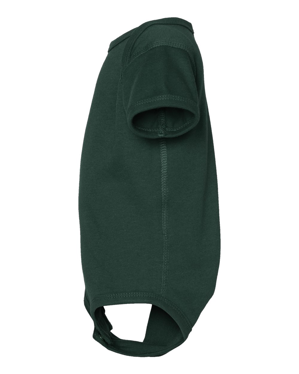 Left View of Forest Infant Fine Jersey Bodysuit - 4424