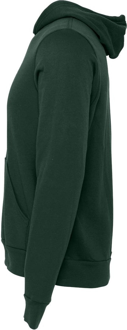 Left View of Forest Sponge Fleece Hoodie - 3719