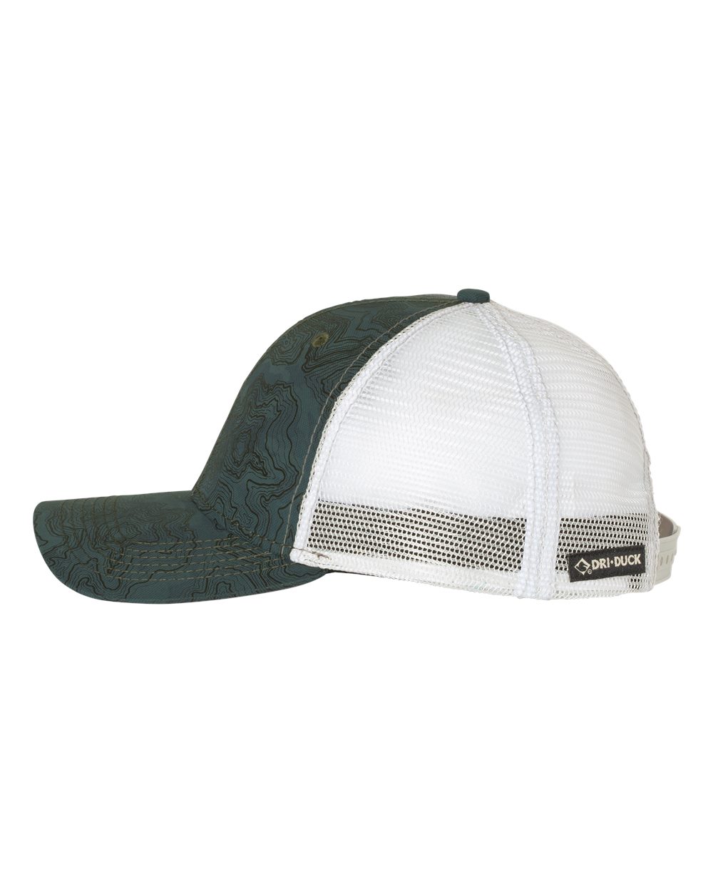 Left View of Forest Territory Trucker Cap - 3458