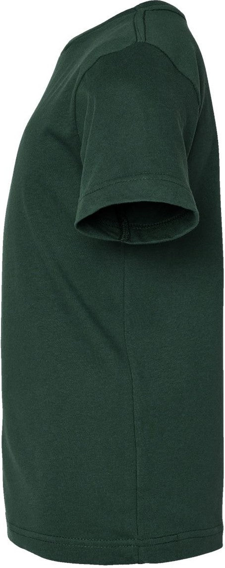 Left View of Forest Youth Fine Jersey Tee - 6101