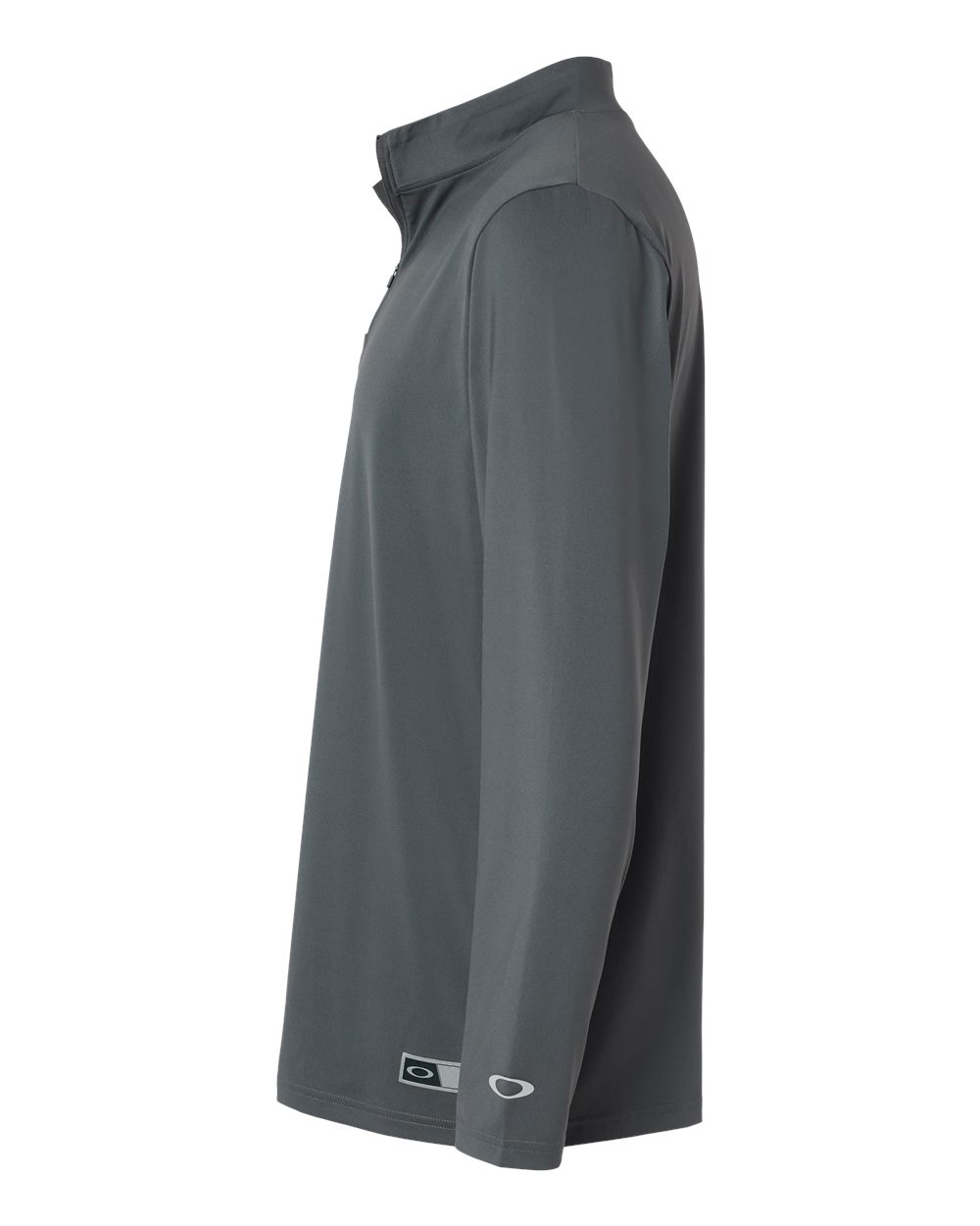 Left View of Forged Iron Team Issue Podium Quarter-Zip Pullover - FOA402997