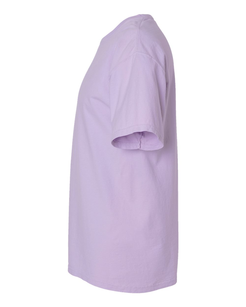 Left View of Future Lavender Garment-Dyed T-Shirt - GDH100