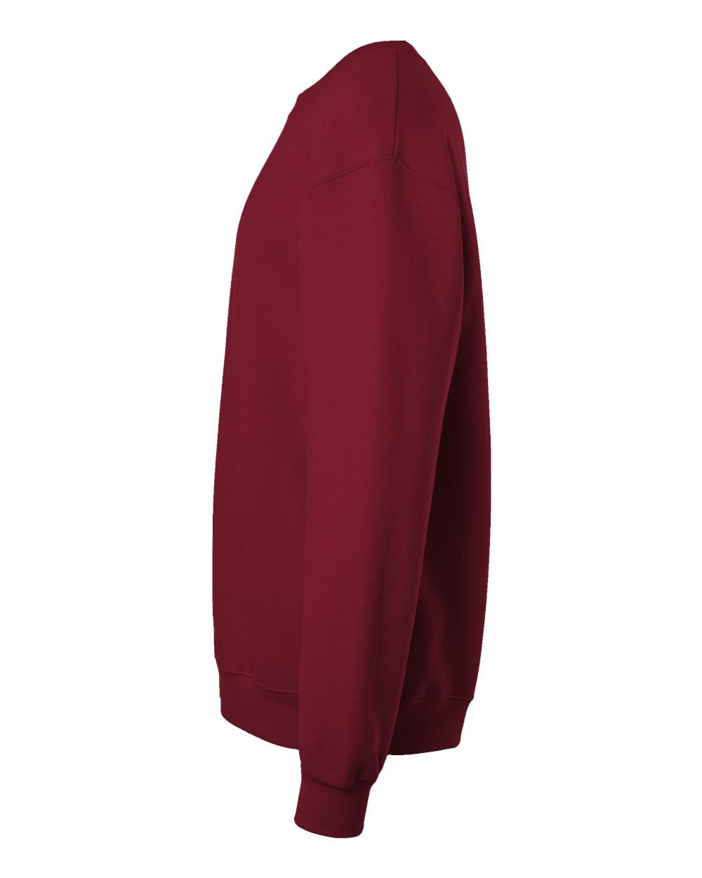 Left View of Garnet Hammer™ Maxweight Crewneck Sweatshirt - 19000