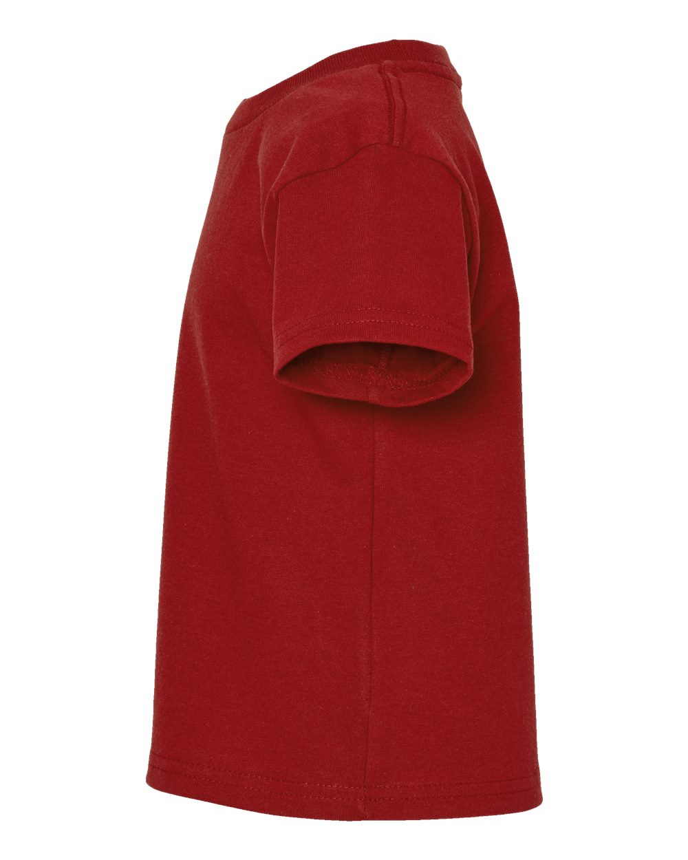 Left View of Garnet Toddler Cotton Jersey Tee - 3301T