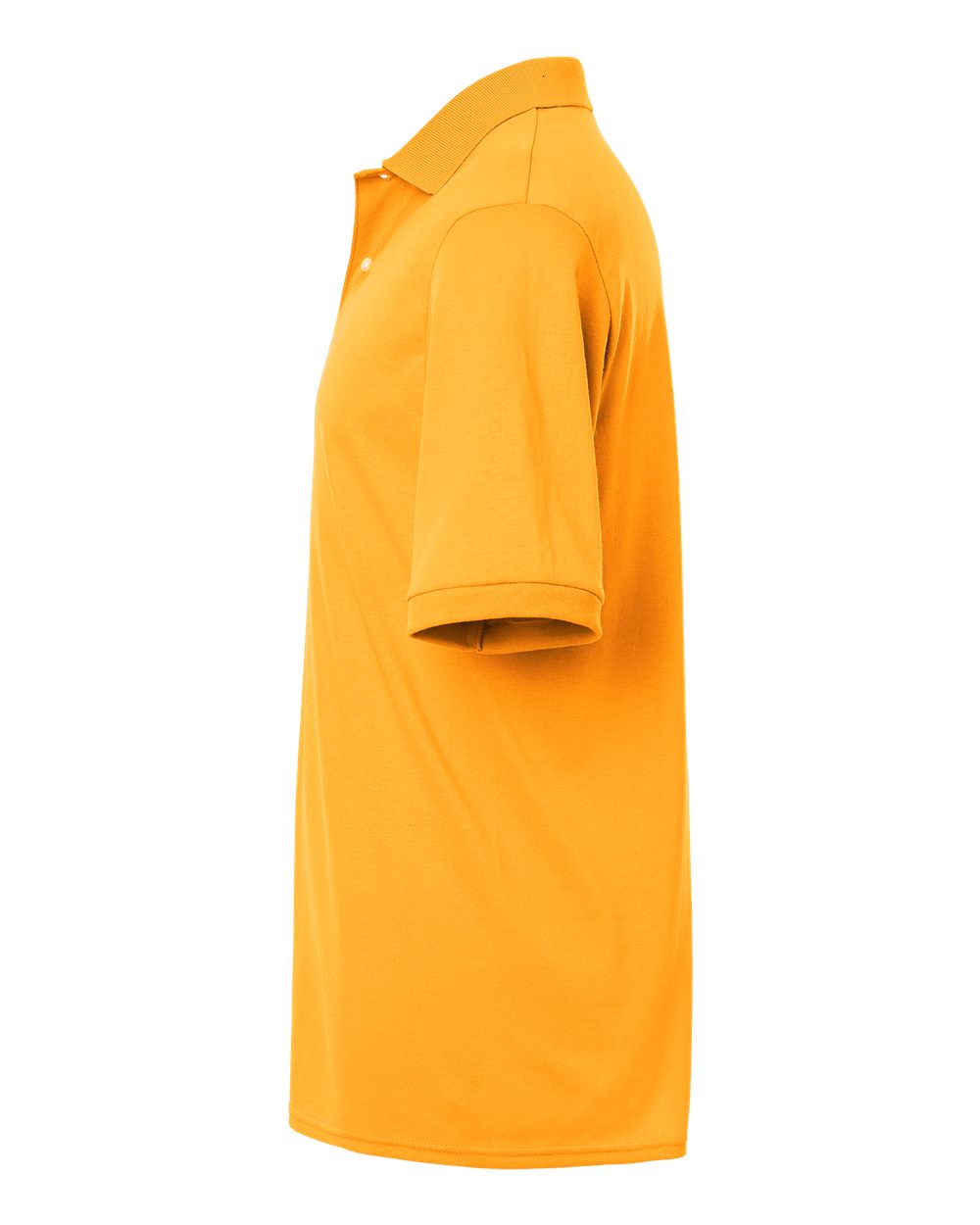 Left View of Gold Dri-Power® Polo - 437R
