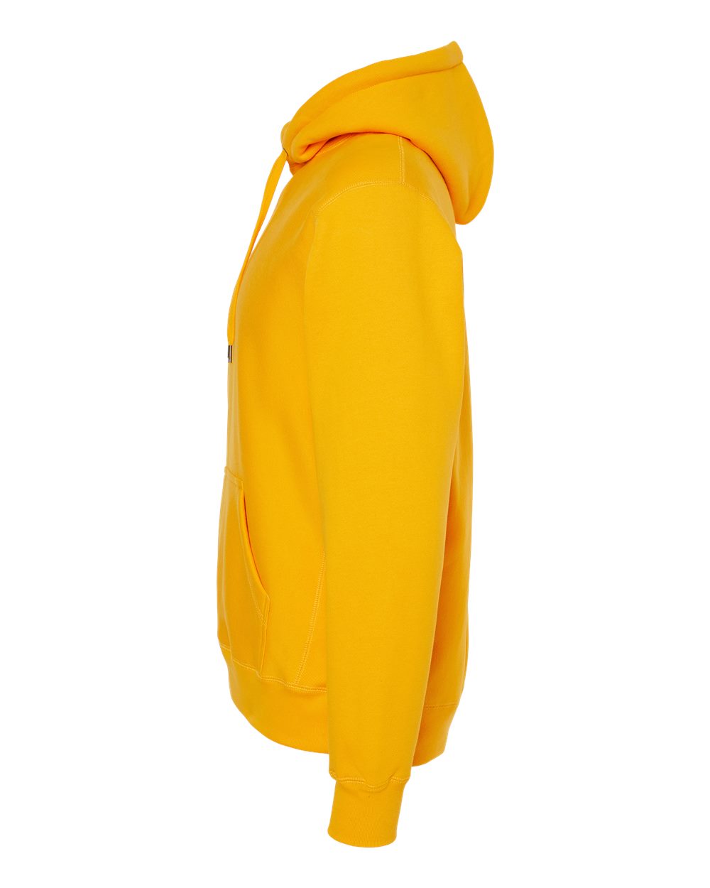 Left View of Gold Legend - Premium Heavyweight Cross-Grain Hooded Sweatshirt - IND5000P