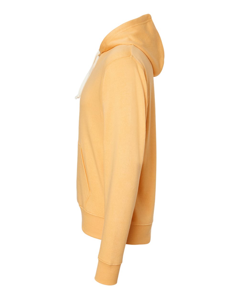 Left View of Golden Triblend Triblend Fleece Hooded Sweatshirt - 8871