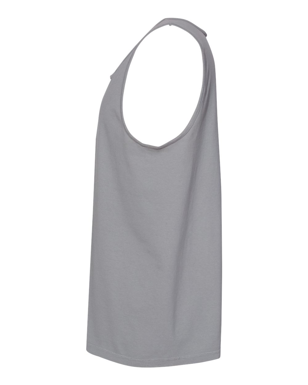 Left View of Granite Garment-Dyed Heavyweight Tank Top - 9360