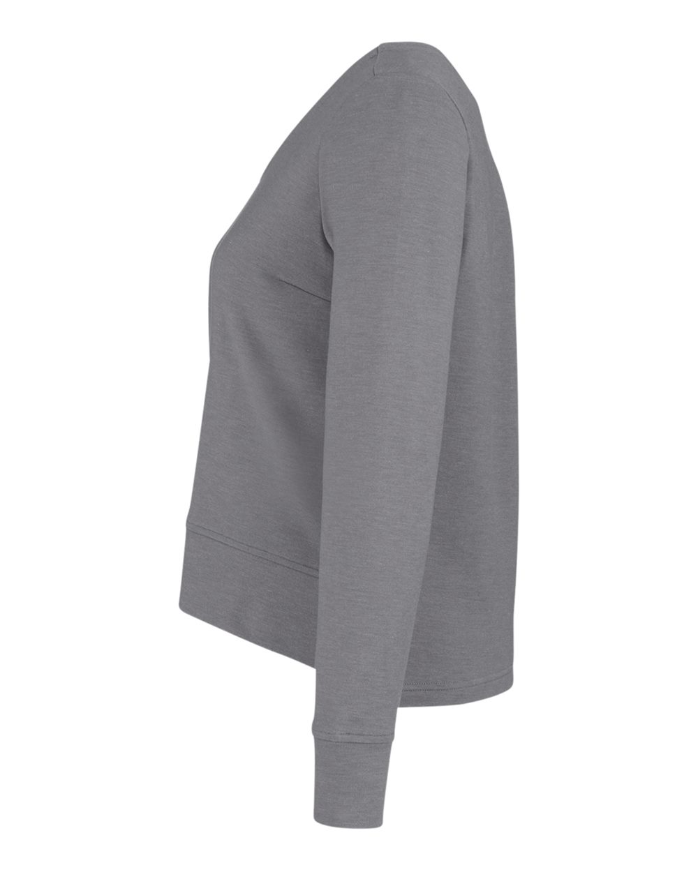 Left View of Graphite Melange Women's New Classics® Charleston Pullover - DG482W