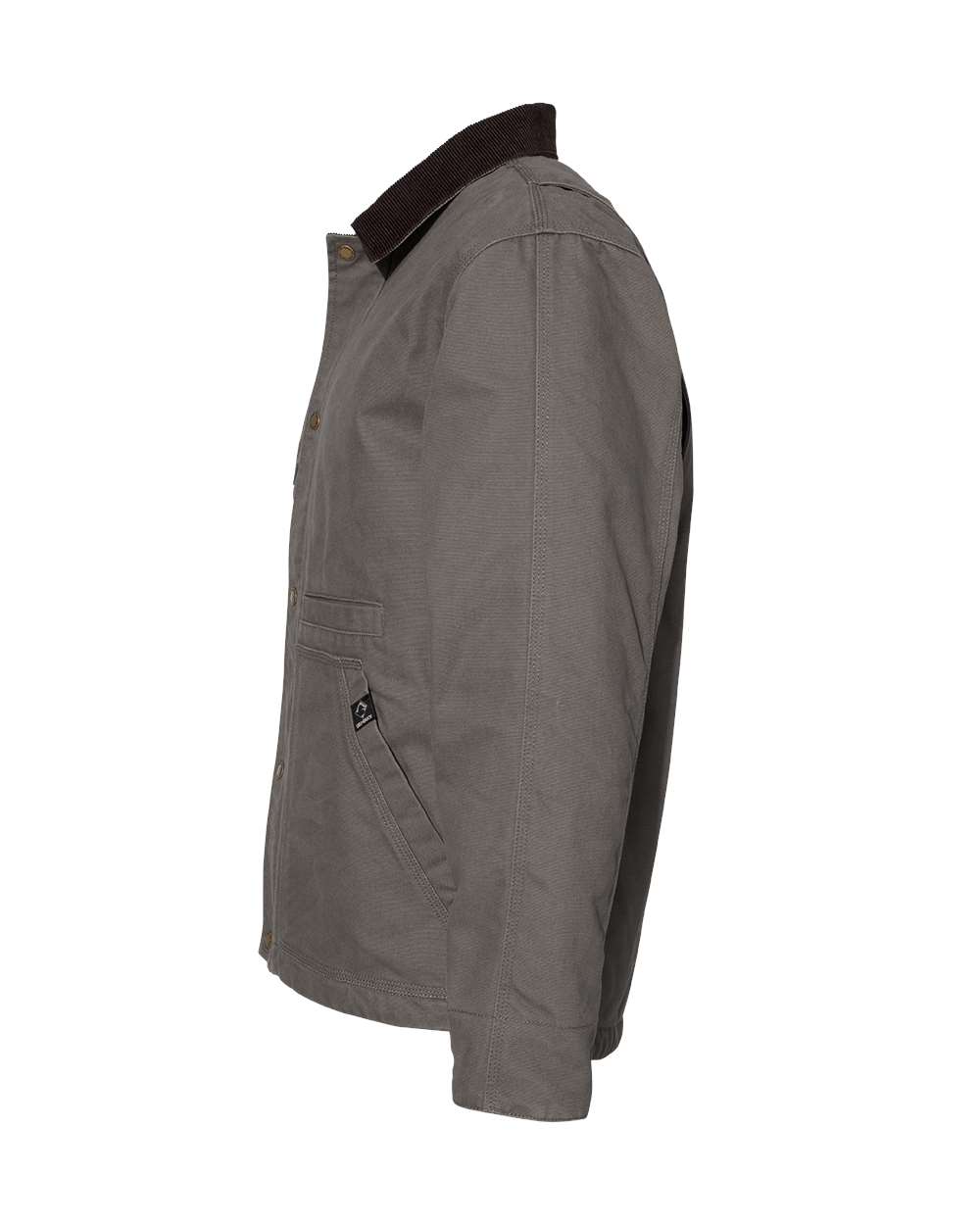 Left View of Gravel Rambler Boulder Cloth Jacket - 5091