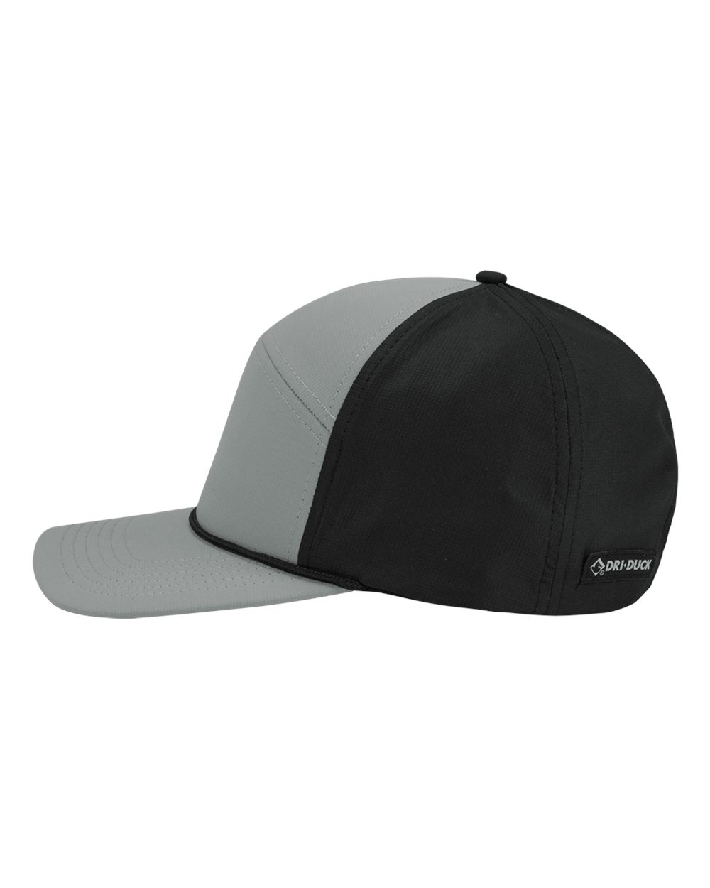 Left View of Grey Braxton Cap - 3052