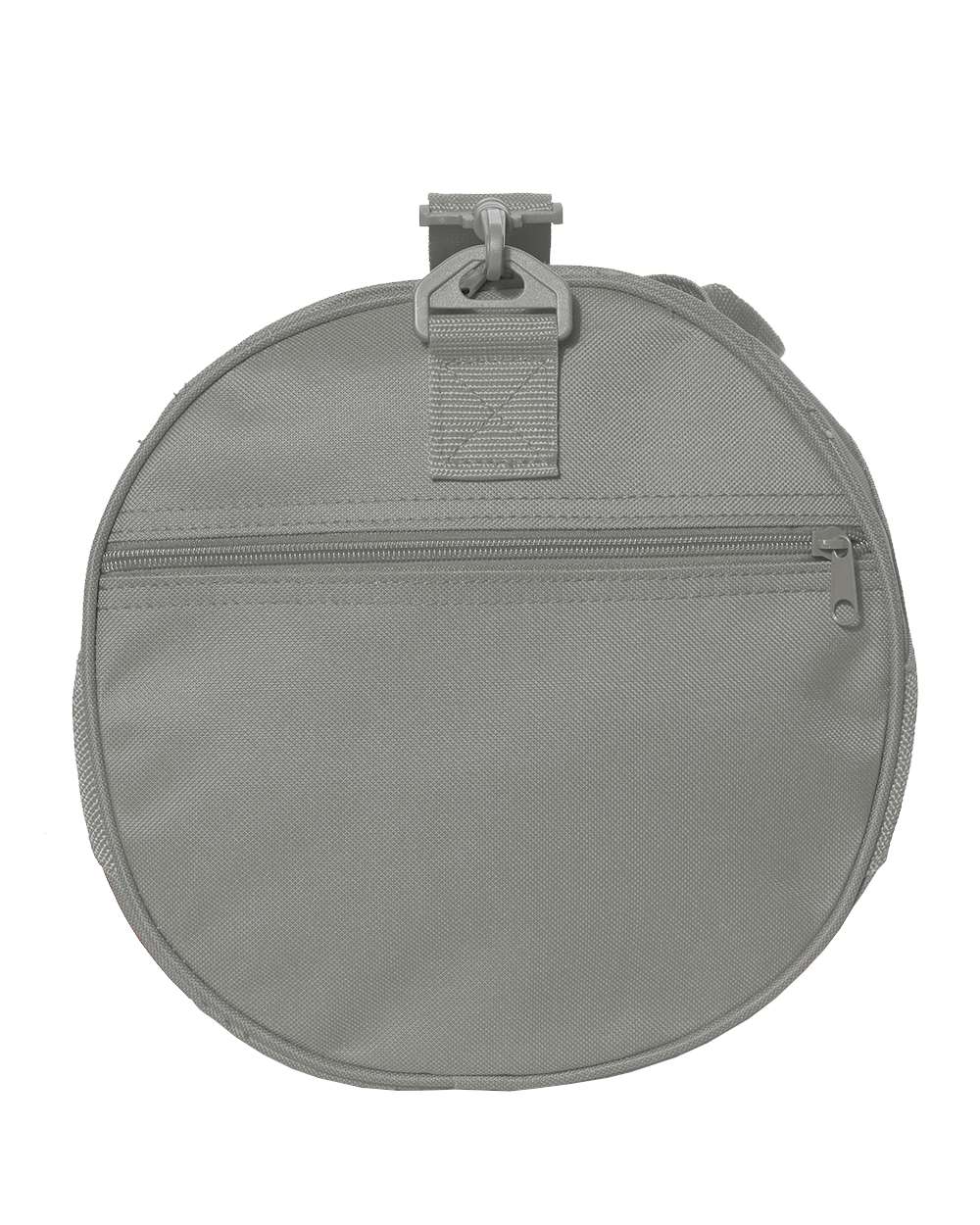 Left View of Grey Recycled 18” Small Duffel Bag - 8805