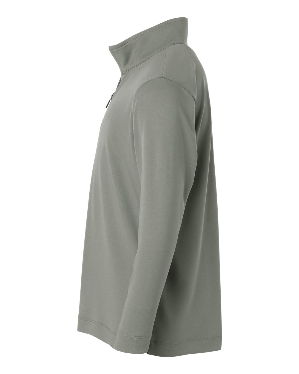 Left View of Greystone Pro-Lock Youth Performance Quarter-Zip Pullover - 41870Y