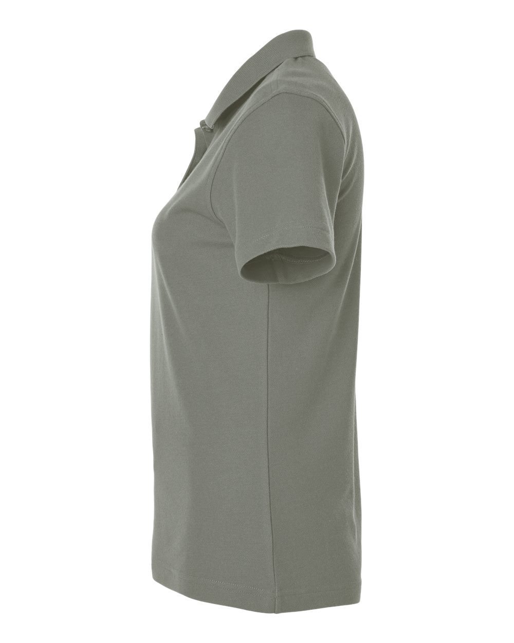 Left View of Greystone Women's Pique Polo - 62800L