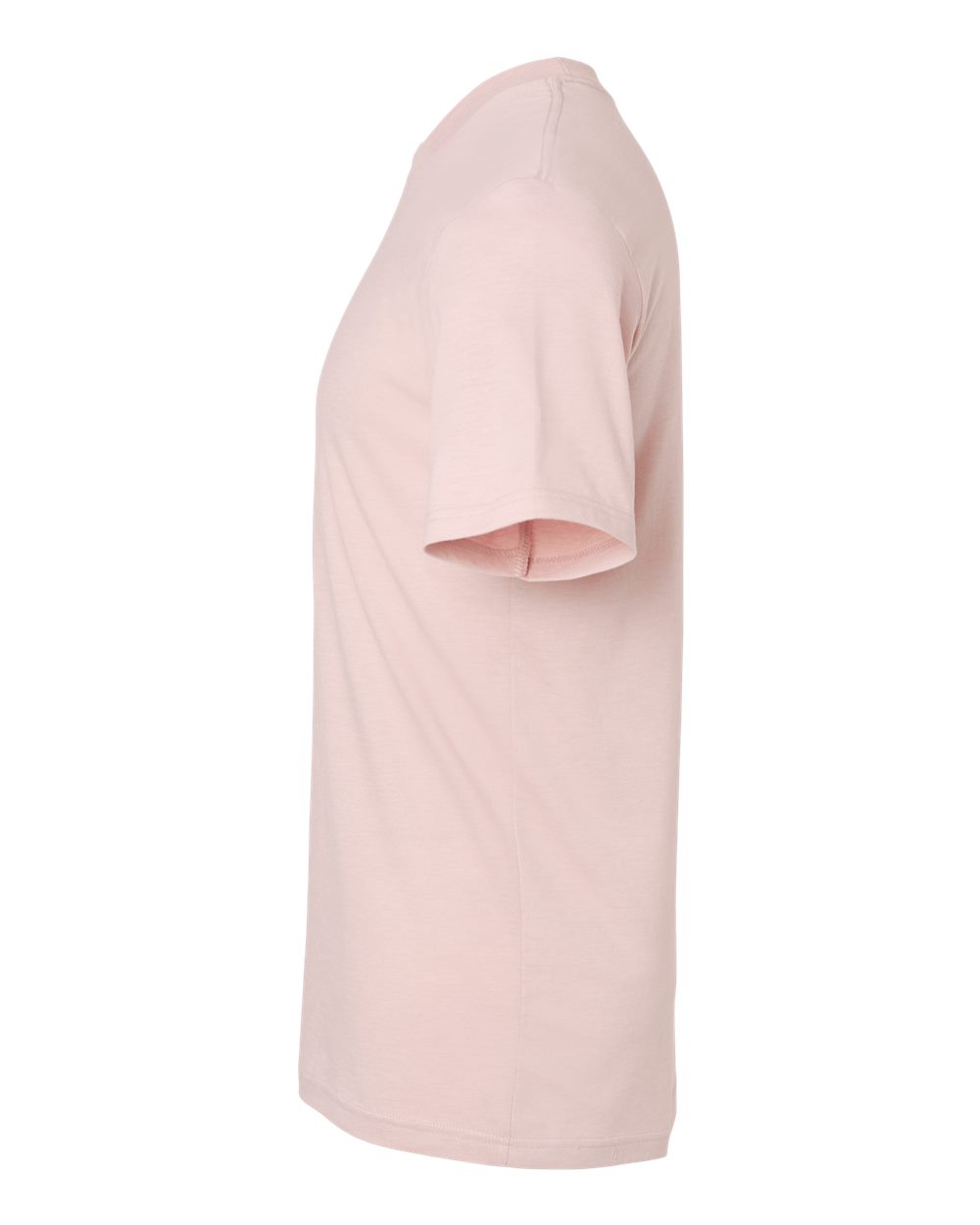 Left View of Heather Blush CVC Tee - 2001CVC