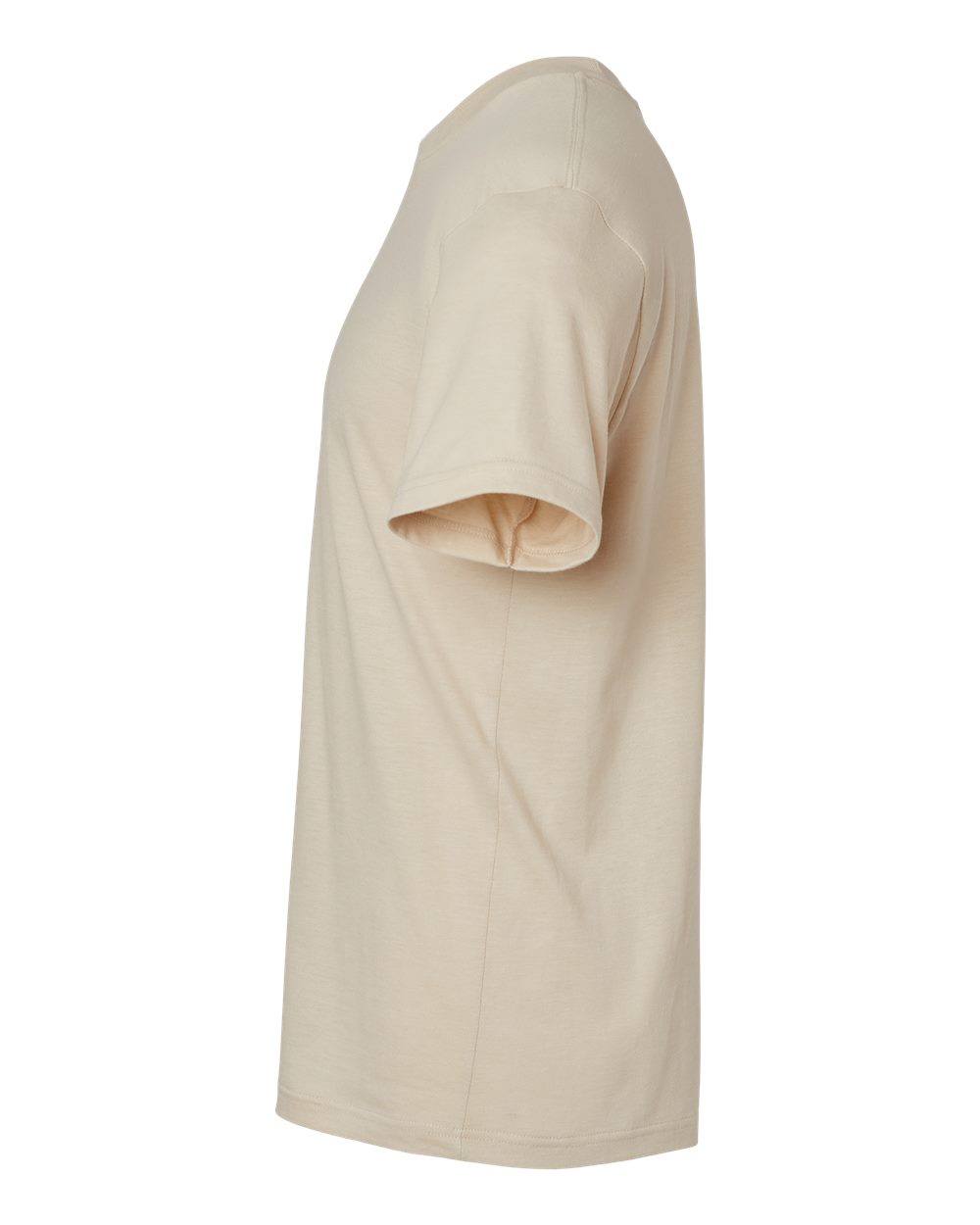 Left View of Heather Bone CVC Tee - 2001CVC