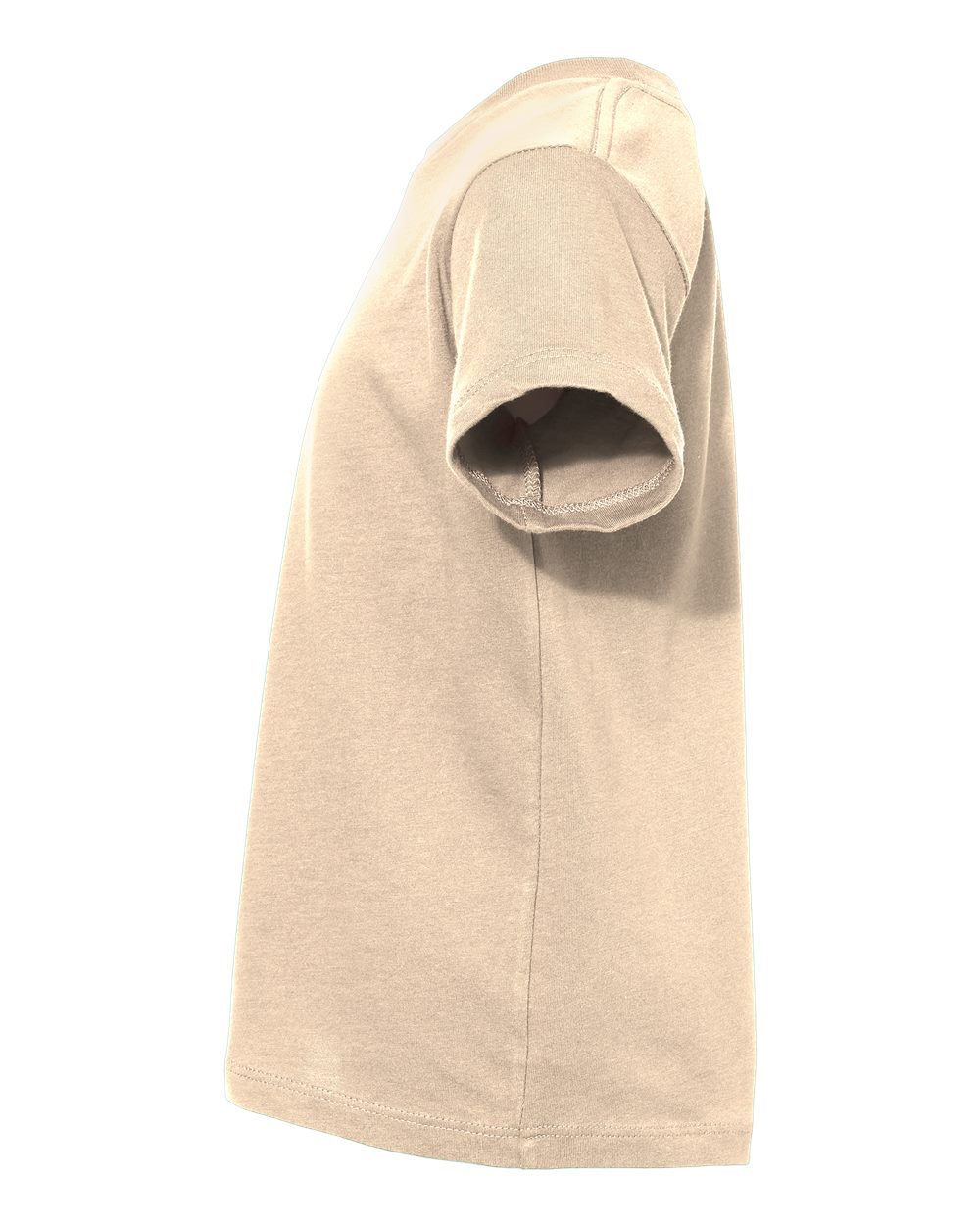 Left View of Heather Dust Toddler Jersey Tee - 3001T