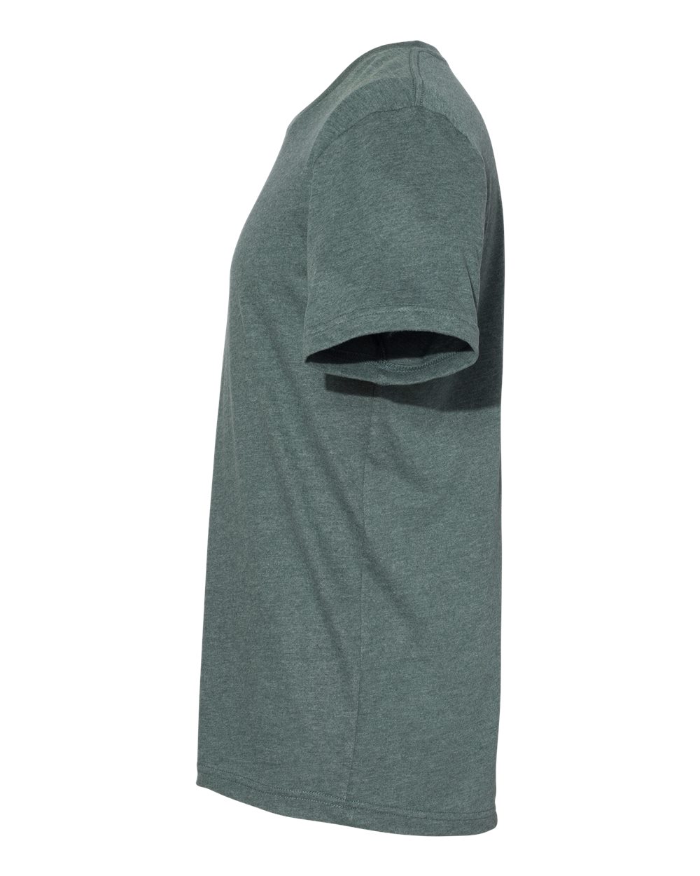 Left View of Heather Forest Sueded Tee - 3301