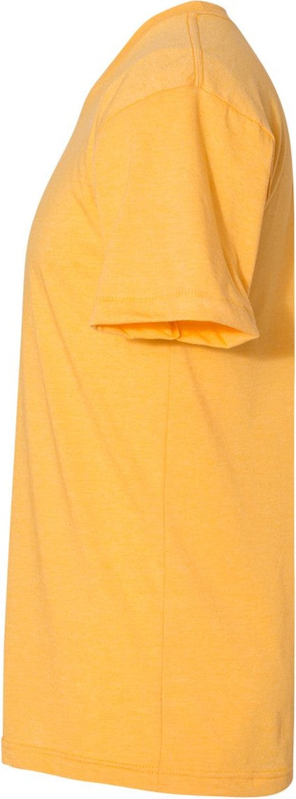 Left View of Heather Gold 50/50 Tee - BB401