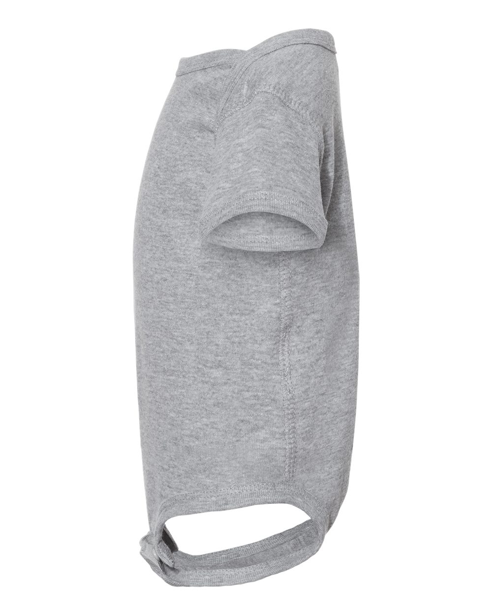 Left View of Heather Infant Baby Rib Bodysuit - 4400