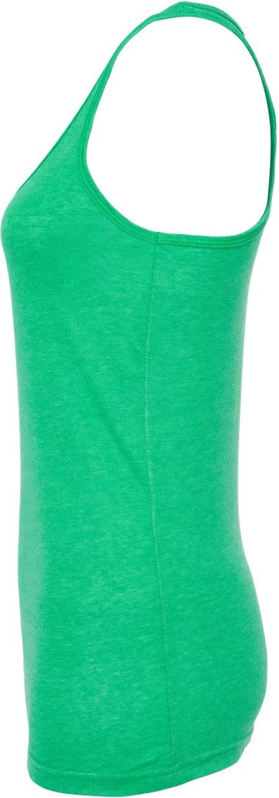 Left View of Heather Kelly Women's Poly-Rich Racerback Tank Top - 190
