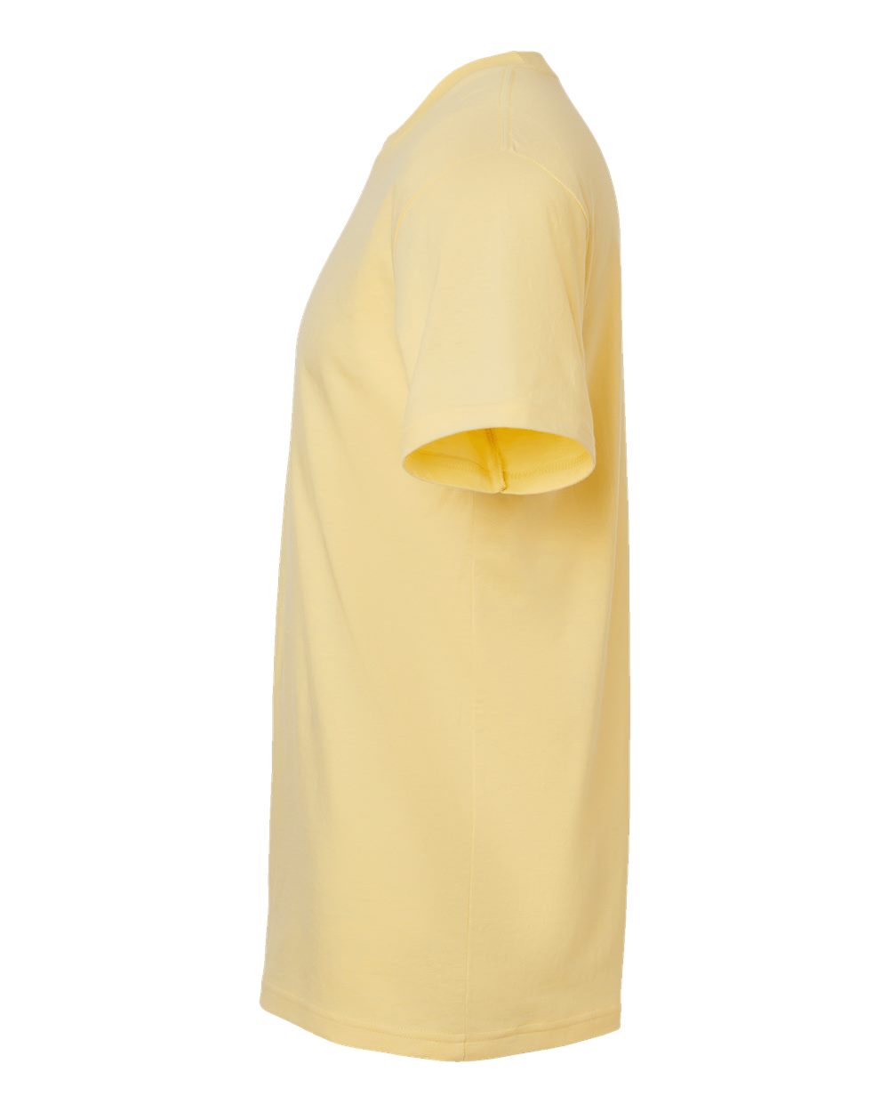 Left View of Heather Panna Cotta CVC Tee - 2001CVC