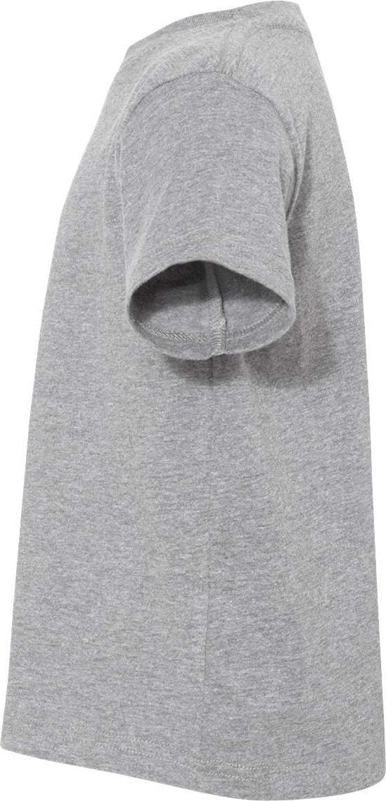 Left View of Heather Toddler Fine Jersey Tee - 3321
