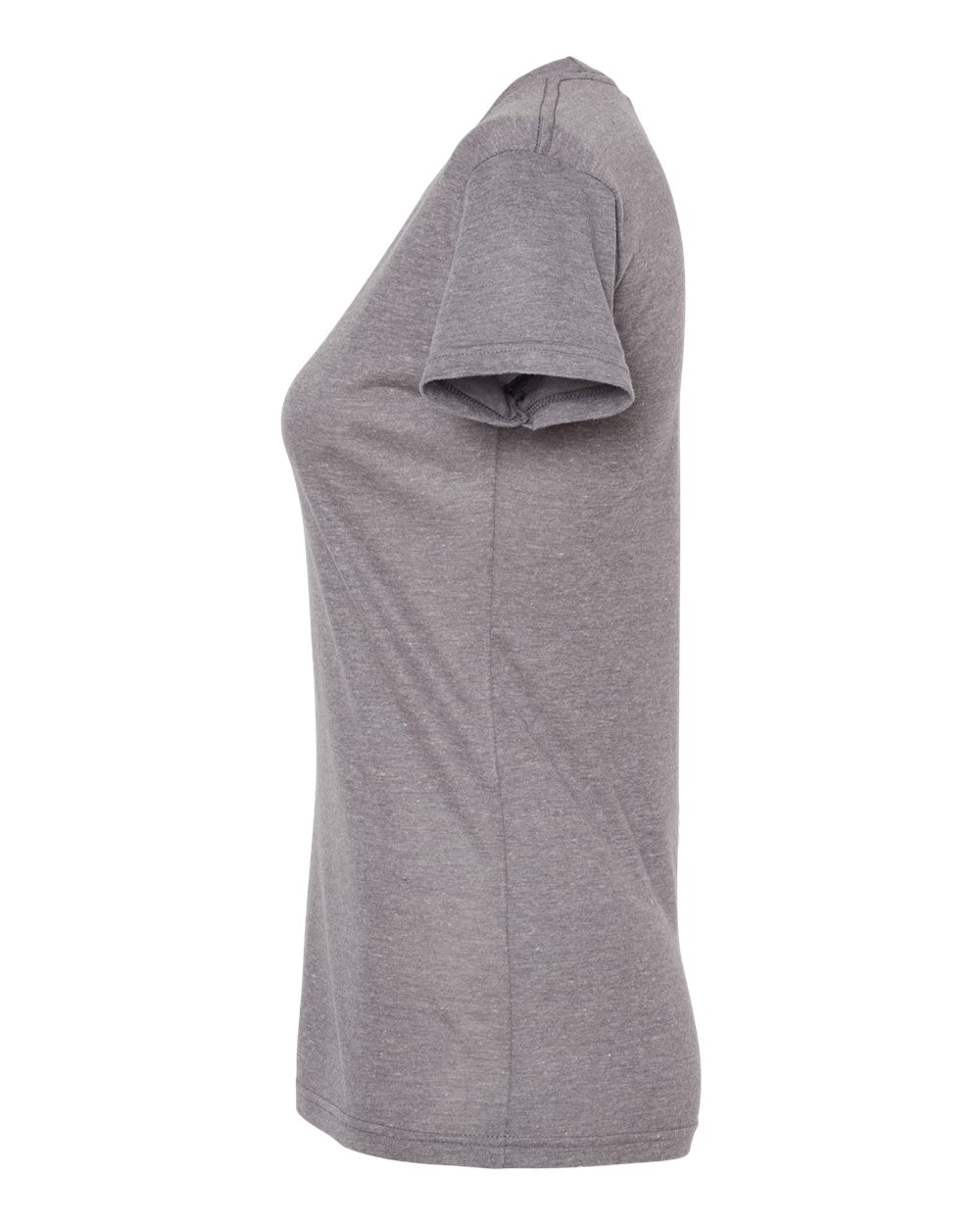 Left View of Heather Tri Blend Women's Tri-Blend T-Shirt - 253