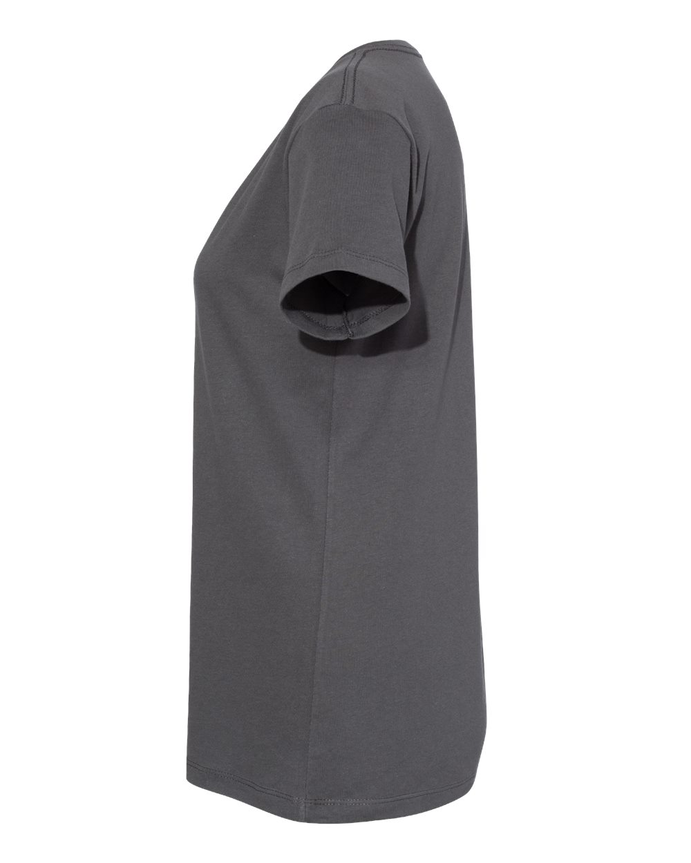 Left View of Heavy Metal Women’s Cotton V-Neck T-Shirt - 3940