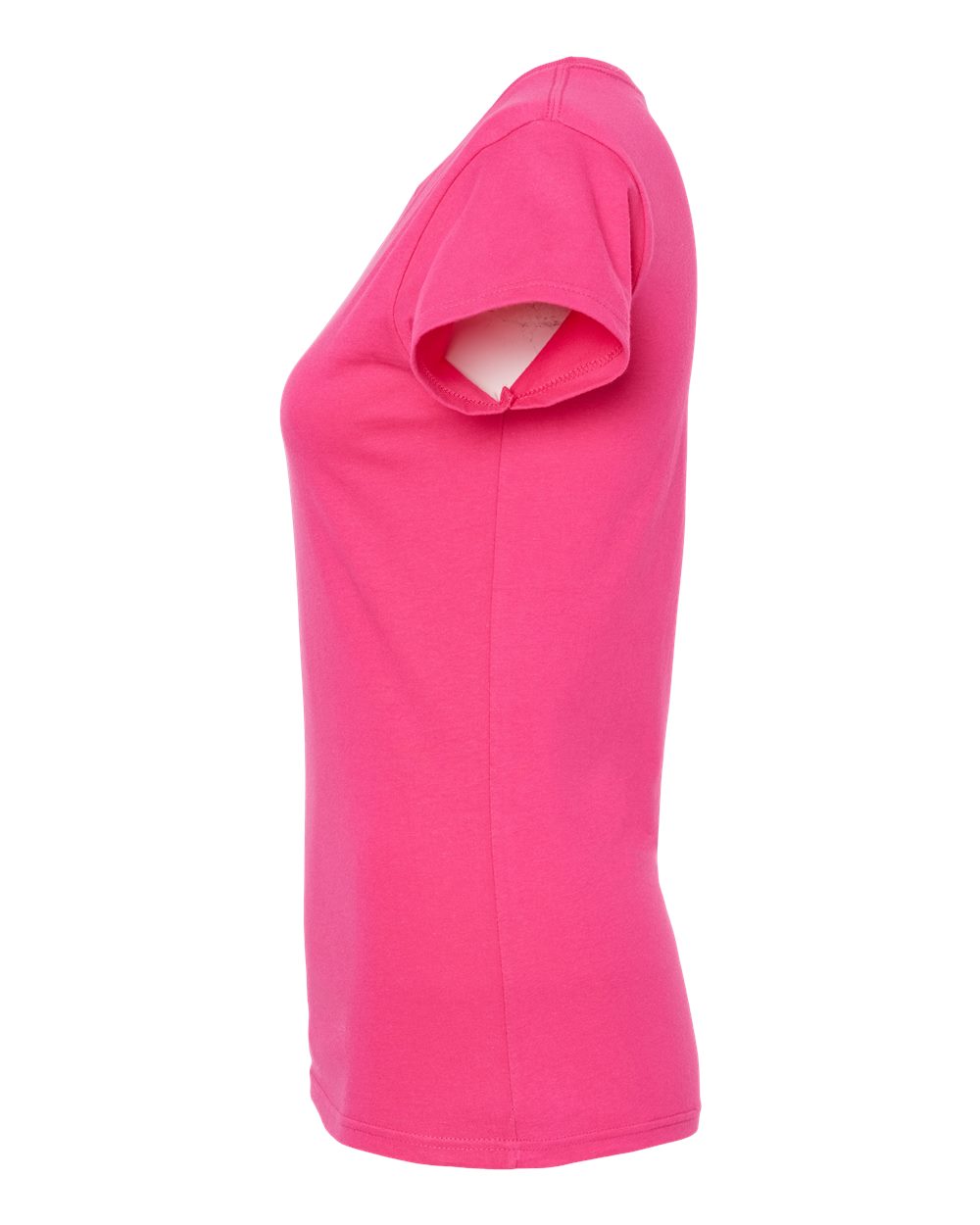 Left View of Heliconia Softstyle® Women’s T-Shirt - 64000L