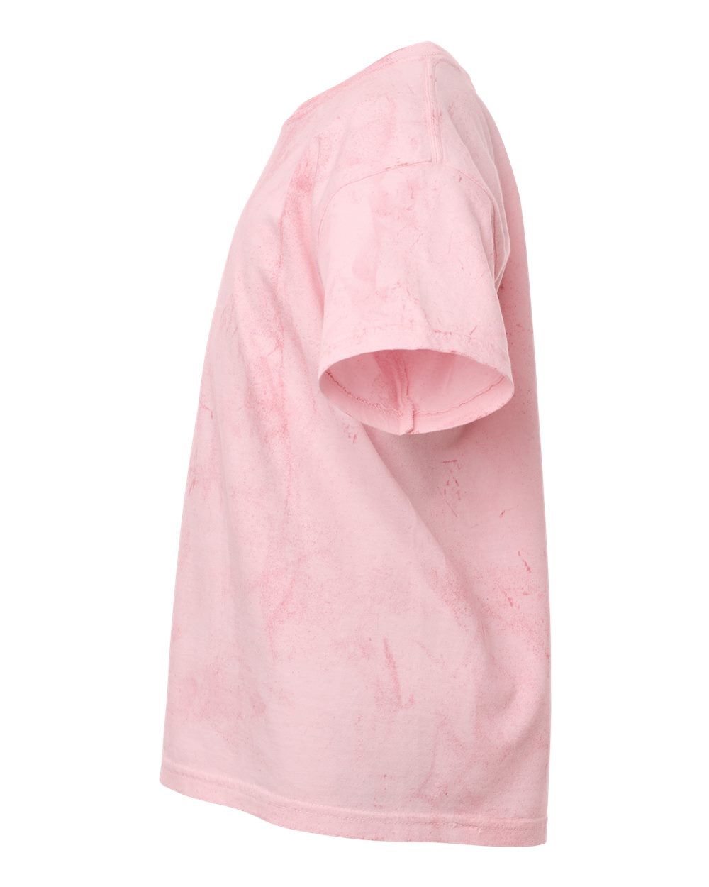 Left View of Hibiscus Colorblast™ Youth Heavyweight T-Shirt - 1745Y