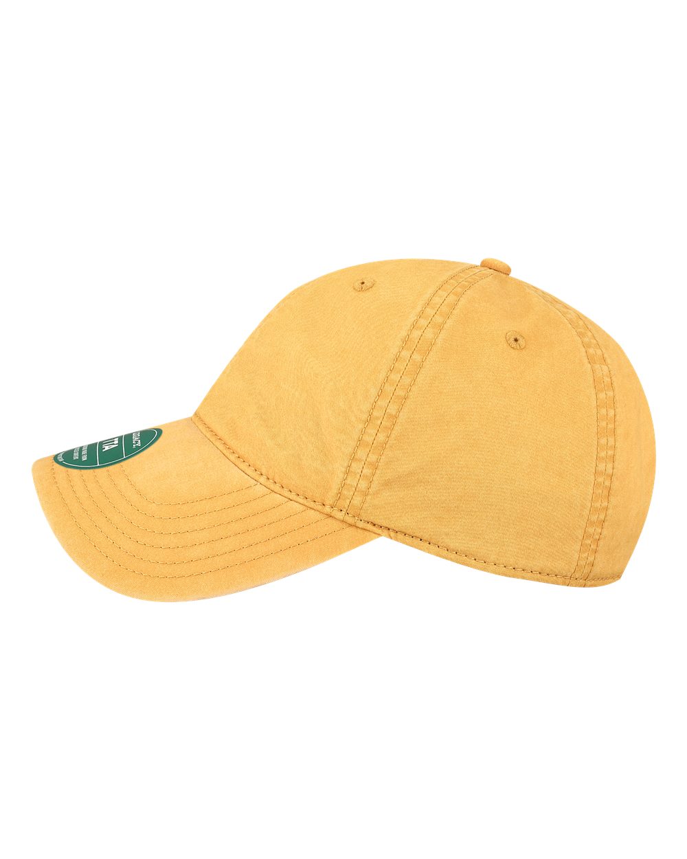 Left View of Honey Terra Twill Cap - TTA