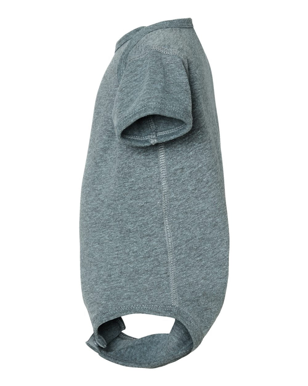 Left View of Ice Blackout Infant Fine Jersey Bodysuit - 4424