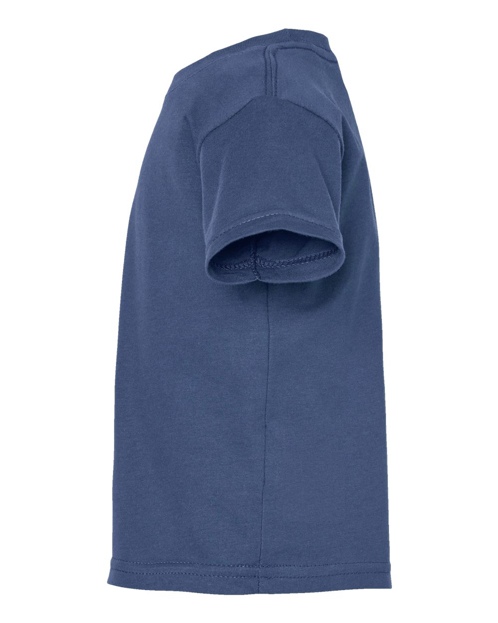 Left View of Indigo Infant Fine Jersey Tee - 3322