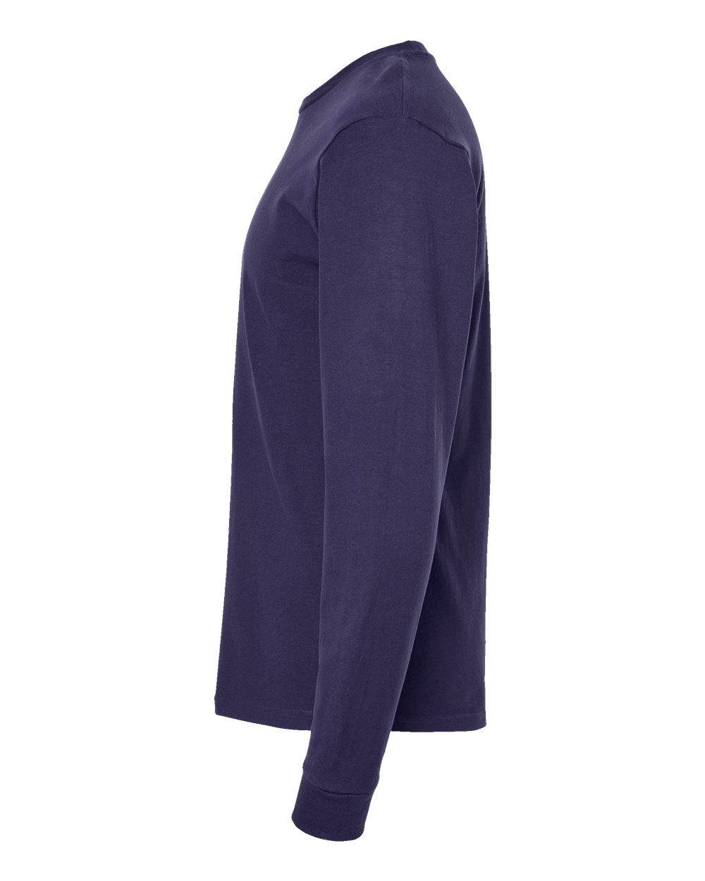 Left View of Inked India Heavyweight Jersey Long Sleeve T-Shirt - 291