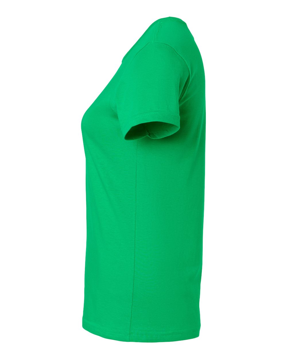 Left View of Irish Green Softstyle® Women’s T-Shirt - 64000L