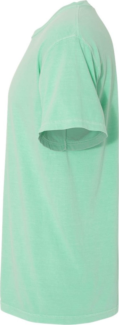 Left View of Island Reef Garment-Dyed Heavyweight T-Shirt - 1717