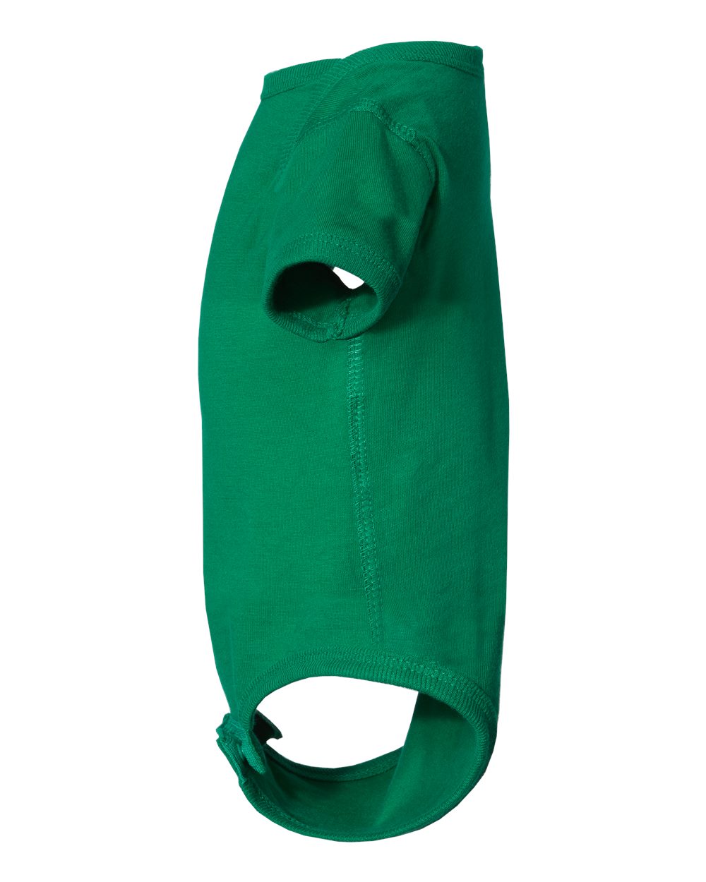 Left View of Kelly Infant Fine Jersey Bodysuit - 4424