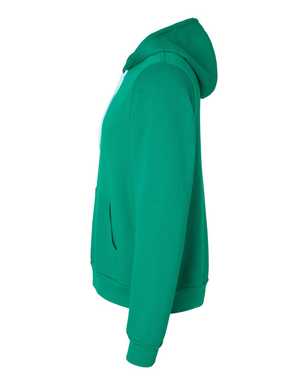 Left View of Kelly Sponge Fleece Hoodie - 3719