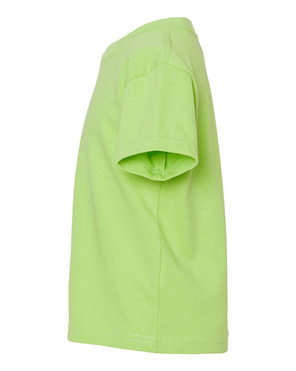 Left View of Key Lime Juvy Youth Short Sleeve T-Shirt - 3301J