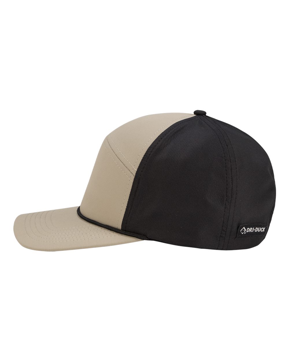 Left View of Khaki Braxton Cap - 3052