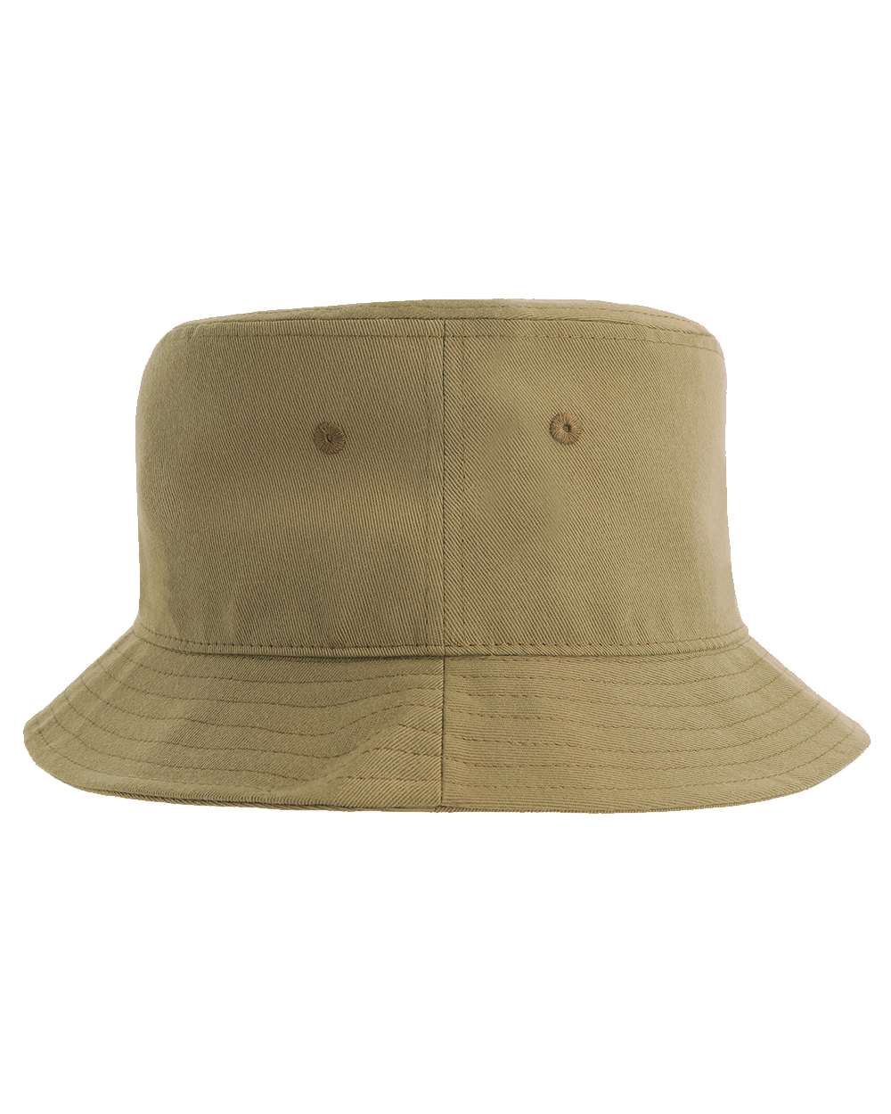 Left View of Khaki Sustainable Bucket Hat - GEO