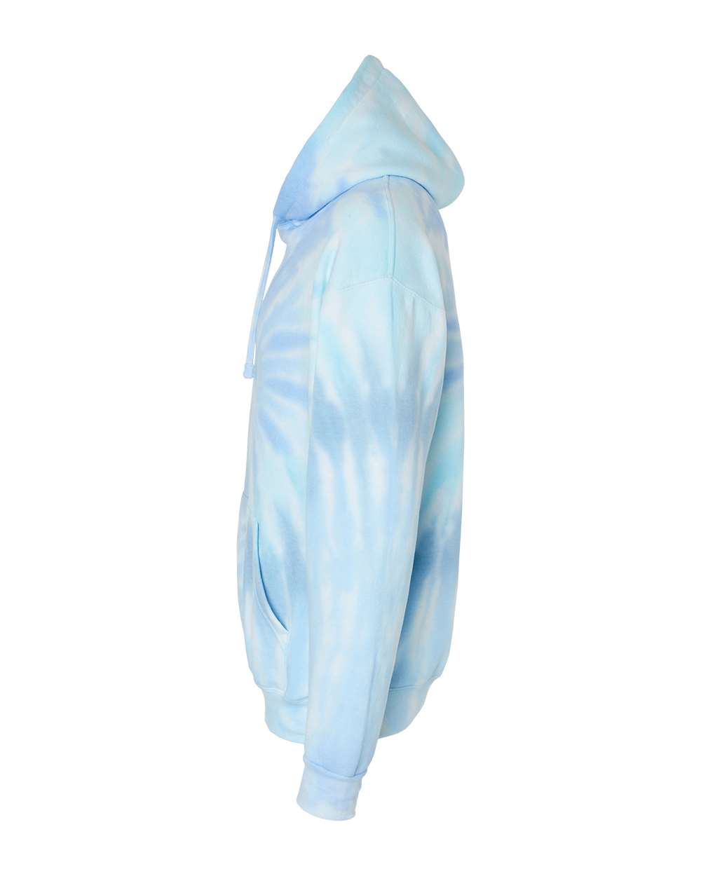 Left View of Lagoon Youth Tie-Dyed Hooded Sweatshirt - 8777Y